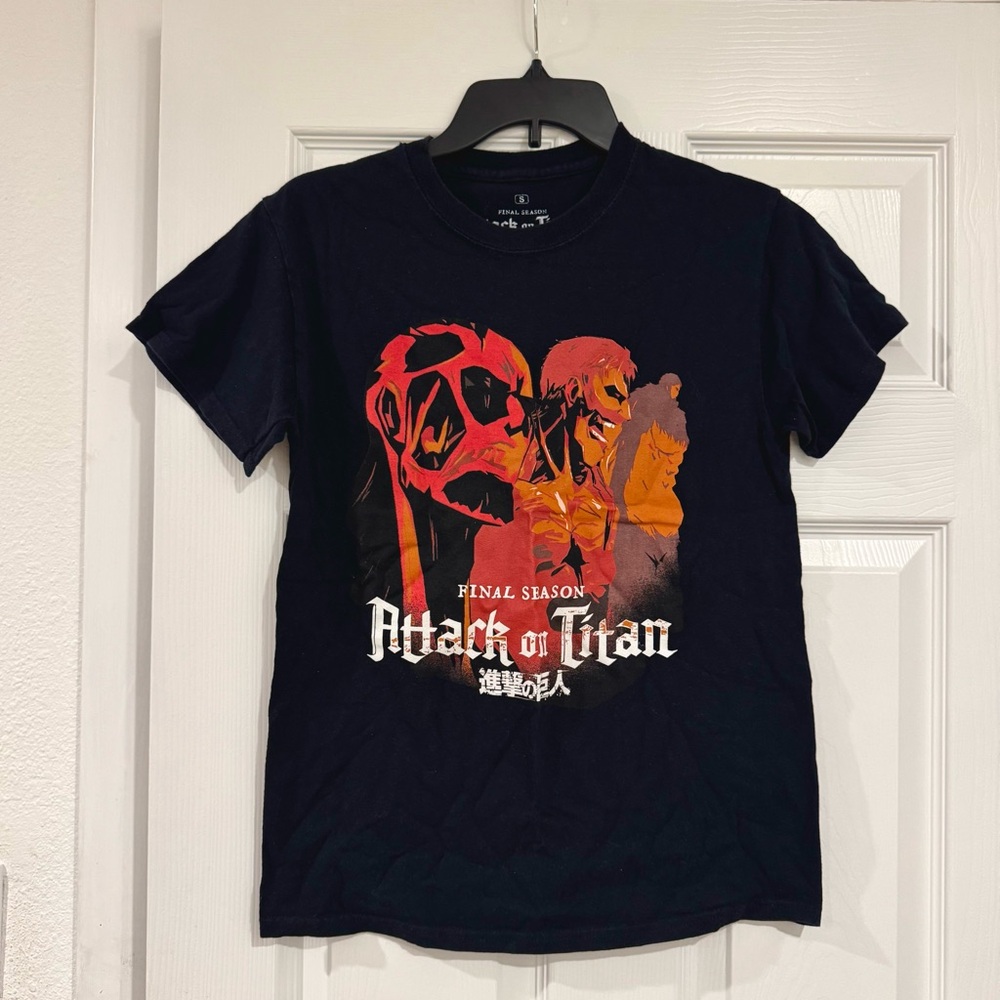 Attack on Titan Final Season Black T-Shirt